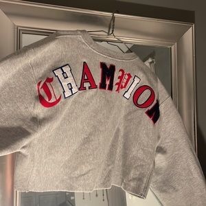 Champion cropped crewneck
